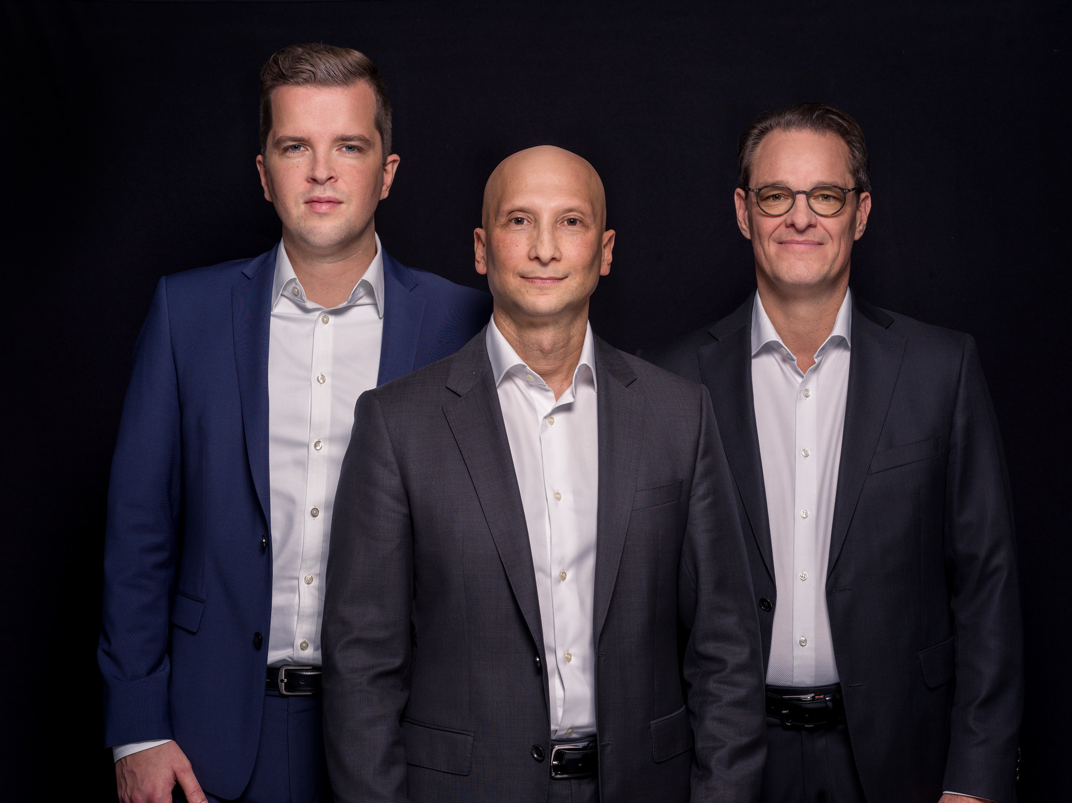 Christoph Gand (CFO), Nabil Hanna (COO), Uwe Christian Köhnen (CEO)